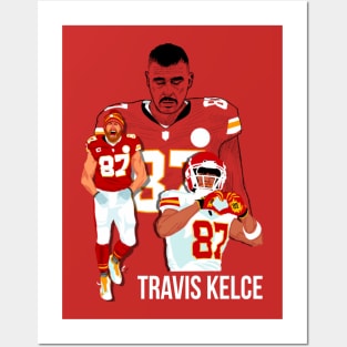 Travis Kelce Posters and Art